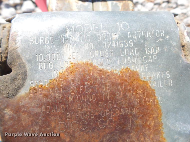 image for item DA2553 2001 Bri-Mar end dump trailer