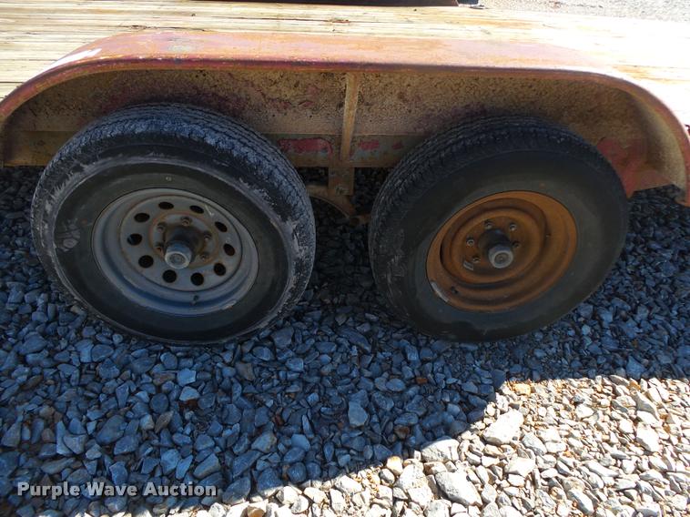 image for item DA2554 1994 Starlite utility trailer