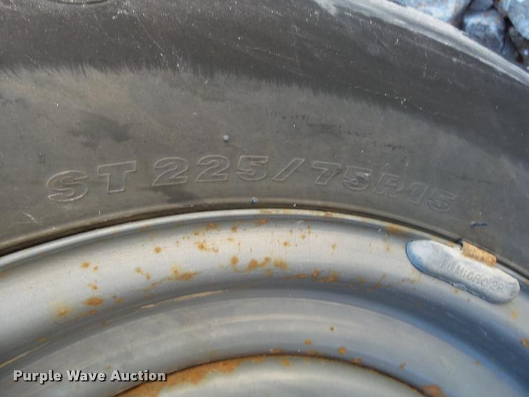 image for item DA2554 1994 Starlite utility trailer