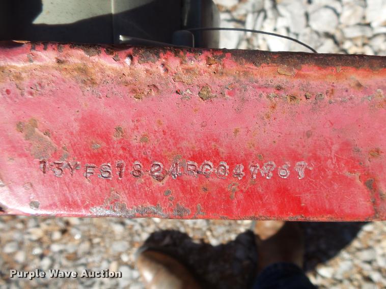 image for item DA2554 1994 Starlite utility trailer