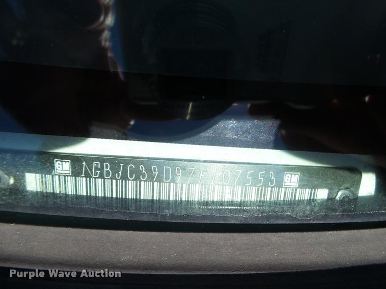 image for item DA2555 2007 Chevrolet Silverado 3500 Ext.Cab flatbed pickup truck