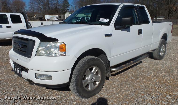 image for item DA2558 2005 Ford F150 SuperCab pickup truck