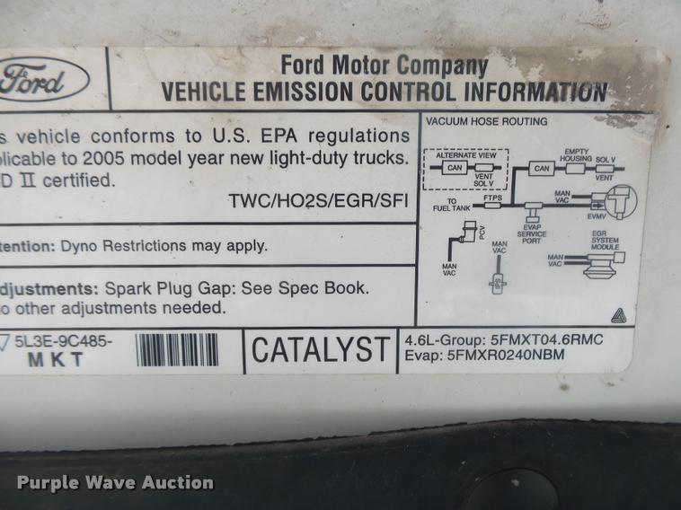 image for item DA2558 2005 Ford F150 SuperCab pickup truck