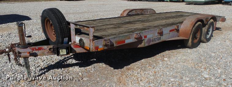image for item DA2560 1996 JMCO equipment trailer