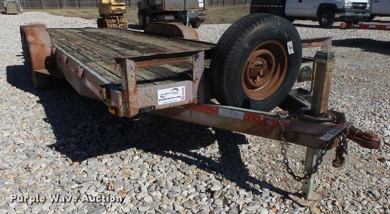 image for item DA2560 1996 JMCO equipment trailer