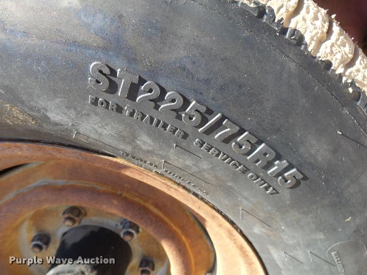 image for item DA2560 1996 JMCO equipment trailer