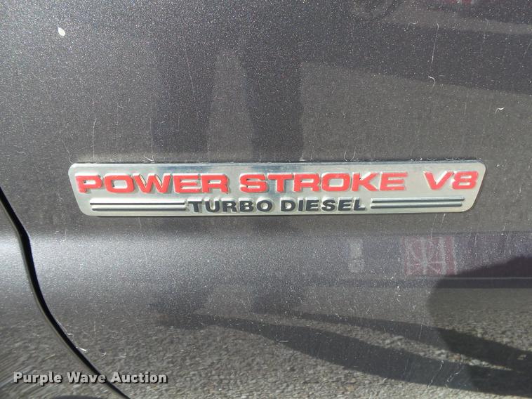 image for item DA2566 2004 Ford F350 Super Duty XLT flatbed pickup truck