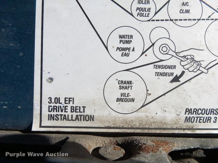 image for item DA2586 1994 Ford Ranger XL SuperCab pickup truck