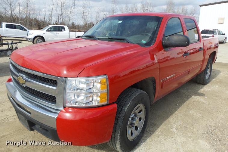 image for item DA3338 2009 Chevrolet Silverado 1500 Crew Cab pickup truck