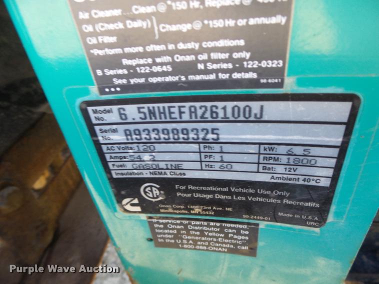 image for item DA3358 1993 Spartan Gulfstream 8372LXE RV