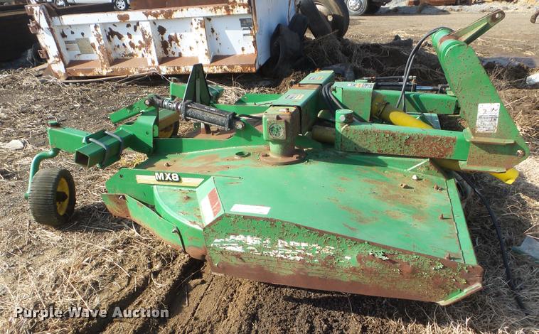 image for item DA5227 John Deere MX8 rotary mower
