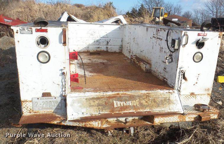 image for item DA5229 1997 Ford F350 utility bed pickup truck