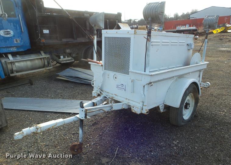 image for item DA5234 Eseco generator trailer
