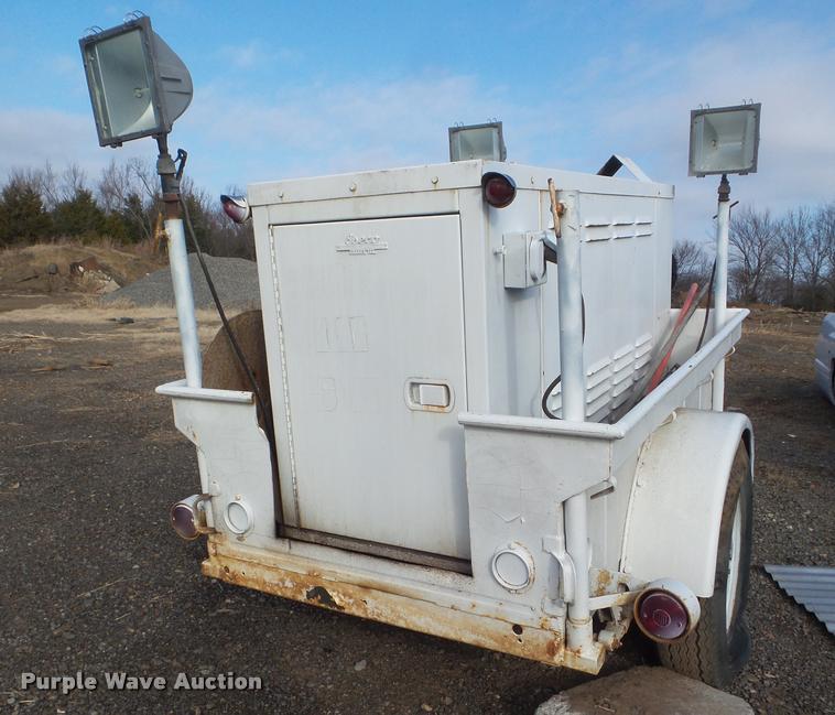 image for item DA5234 Eseco generator trailer