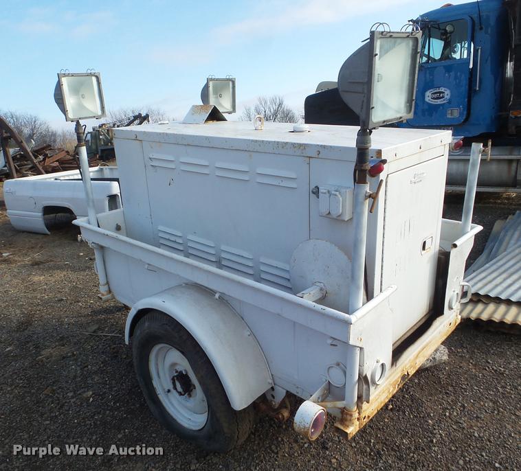 image for item DA5234 Eseco generator trailer