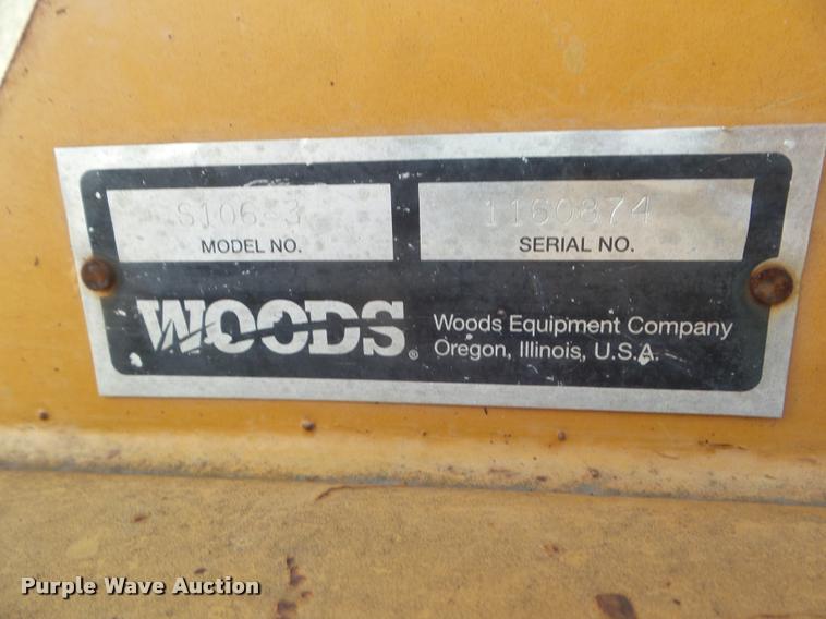 image for item DA5236 Woods S106-3 boom mower
