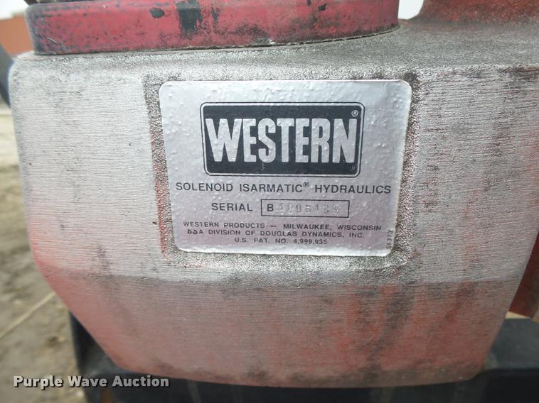 image for item DA7408 Western snow plow