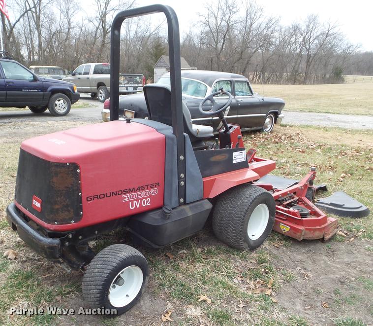 image for item DA7742 Toro Groundmaster 3000D ZTR lawn mower