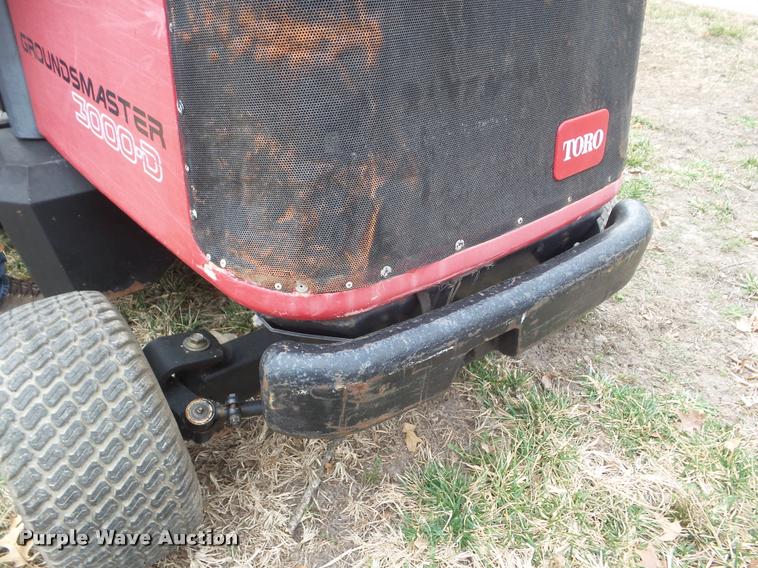 image for item DA7742 Toro Groundmaster 3000D ZTR lawn mower