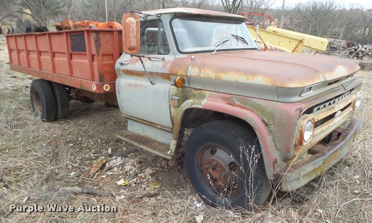 image for item DA7744 1964 Chevrolet 60 grain truck