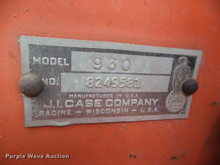 image for item DA7746 1964 Case 930 tractor