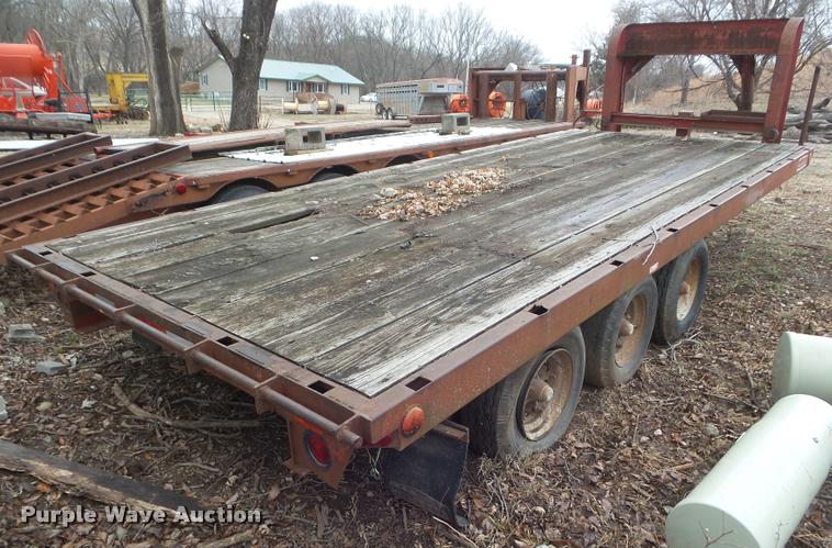 image for item DA7747 1977 Hillsboro equipment trailer