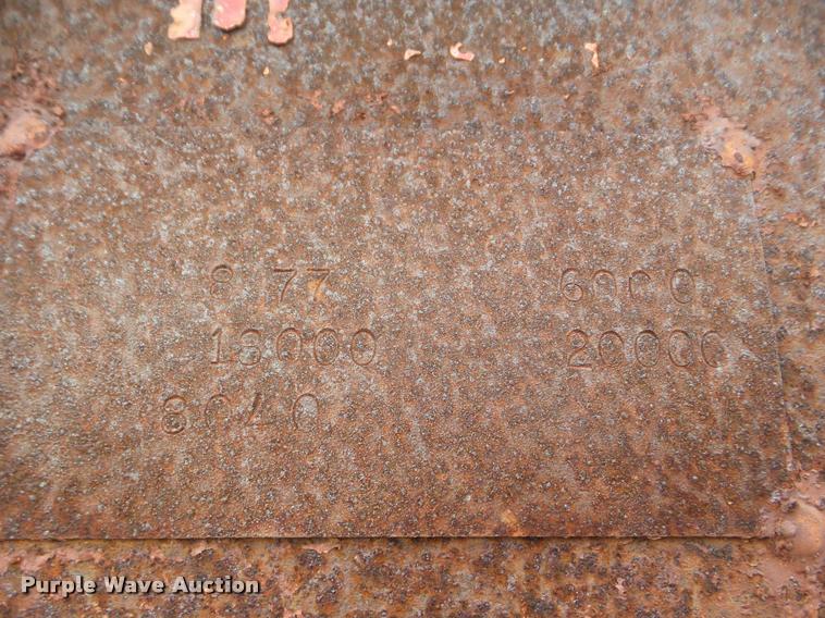 image for item DA7747 1977 Hillsboro equipment trailer