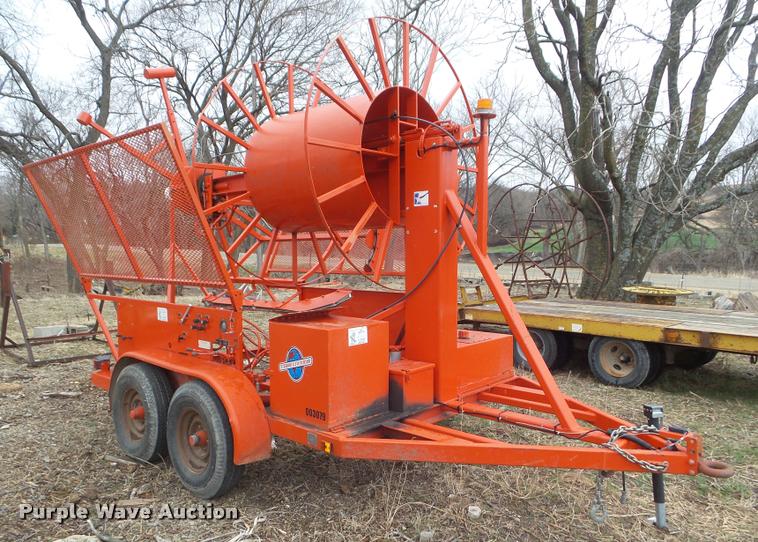 image for item DA7748 1997 Stewart & Stevenson GE93 Figure 8 fiber optic reel carrier