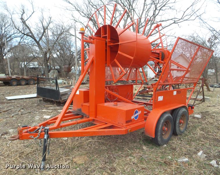 image for item DA7748 1997 Stewart & Stevenson GE93 Figure 8 fiber optic reel carrier