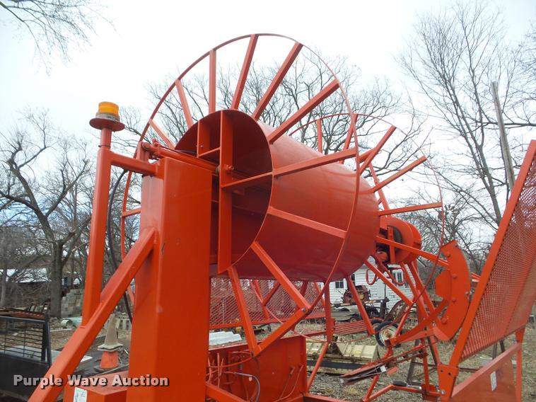 image for item DA7748 1997 Stewart & Stevenson GE93 Figure 8 fiber optic reel carrier