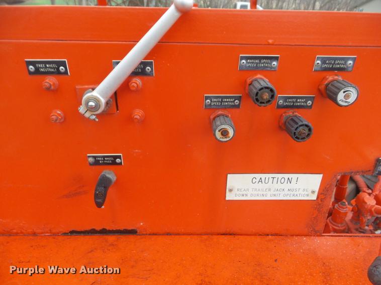 image for item DA7748 1997 Stewart & Stevenson GE93 Figure 8 fiber optic reel carrier