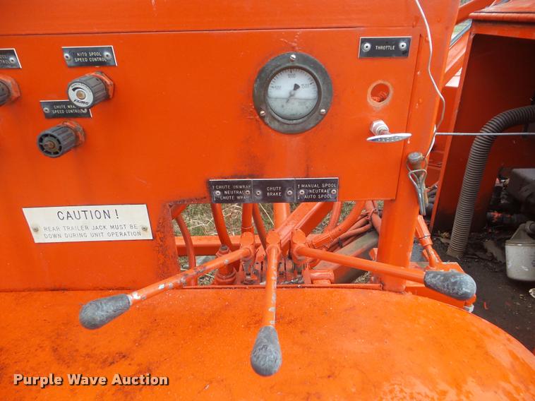 image for item DA7748 1997 Stewart & Stevenson GE93 Figure 8 fiber optic reel carrier