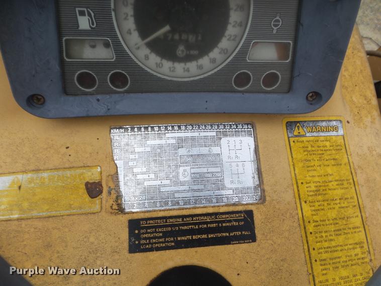 image for item DA7749 Ford 545 backhoe