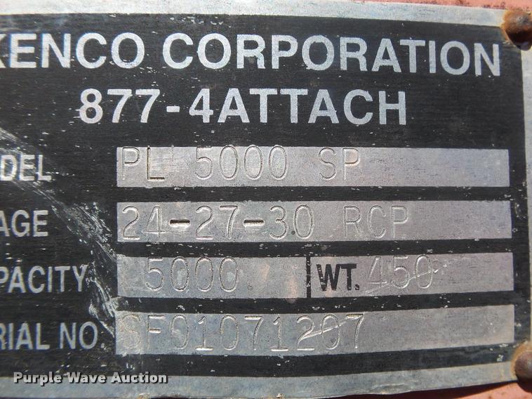 image for item DA9002 Kenco PL5000SP pipe clamp