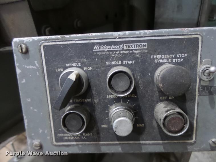 image for item DA9375 Bridgeport milling machine