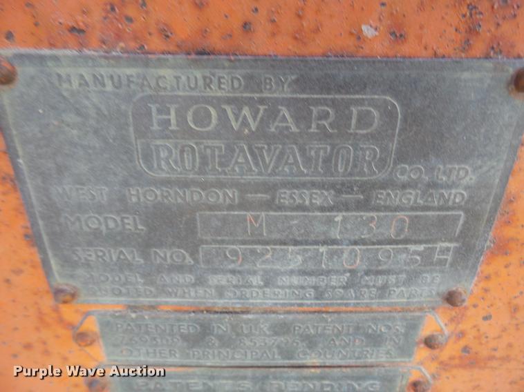 image for item DB0686 Howard M130 rotovator
