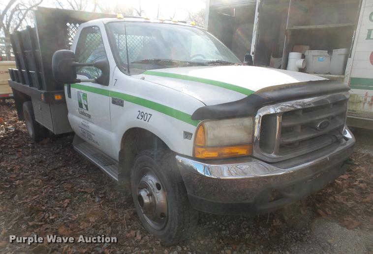 image for item DB0692 1999 Ford F450 Super Duty dump truck