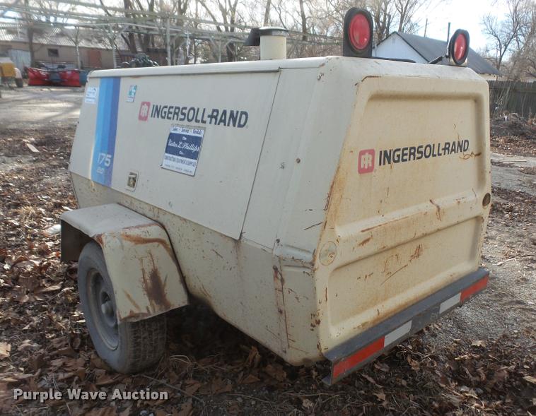 image for item DB0693 Ingersoll Rand 175 air compressor