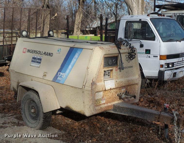 image for item DB0693 Ingersoll Rand 175 air compressor