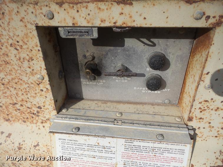 image for item DB0693 Ingersoll Rand 175 air compressor