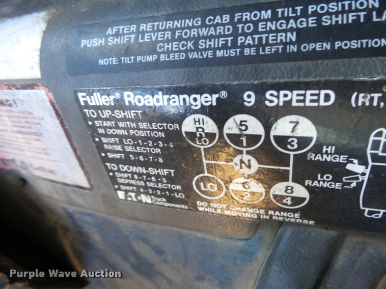 image for item DB1265 1986 Freightliner semi truck