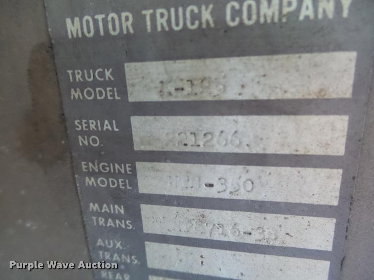 image for item DB1266 1973 Kenworth K185 semi truck