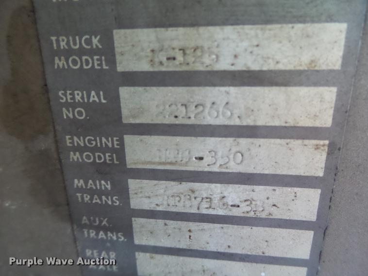 image for item DB1266 1973 Kenworth K185 semi truck