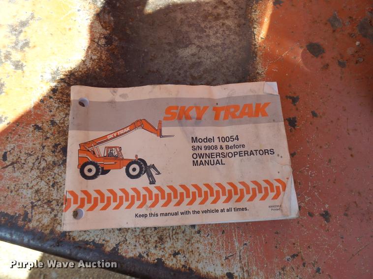 image for item DB2430 1999 Sky Trak 10054 telehandler