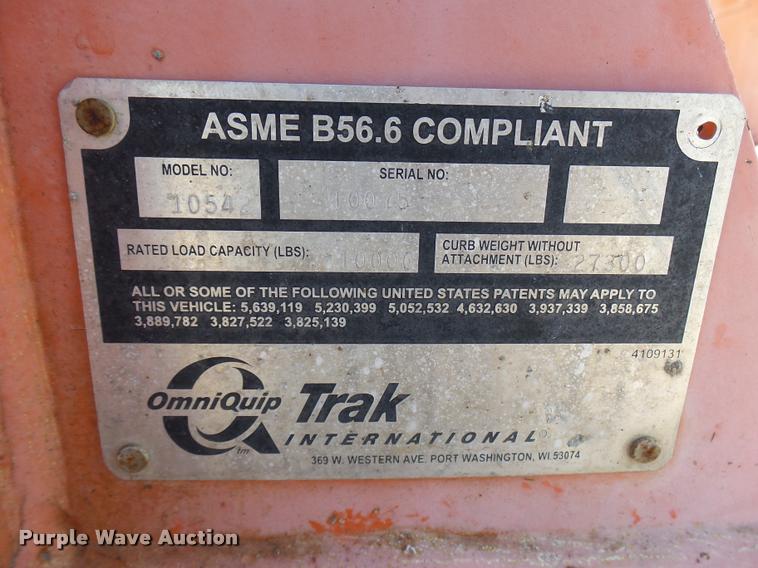 image for item DB2430 1999 Sky Trak 10054 telehandler