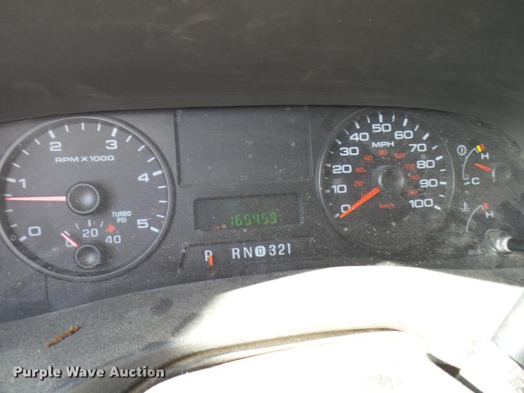 image for item DB2439 2007 Ford F550 Super Duty XL Crew Cab flatbed truck