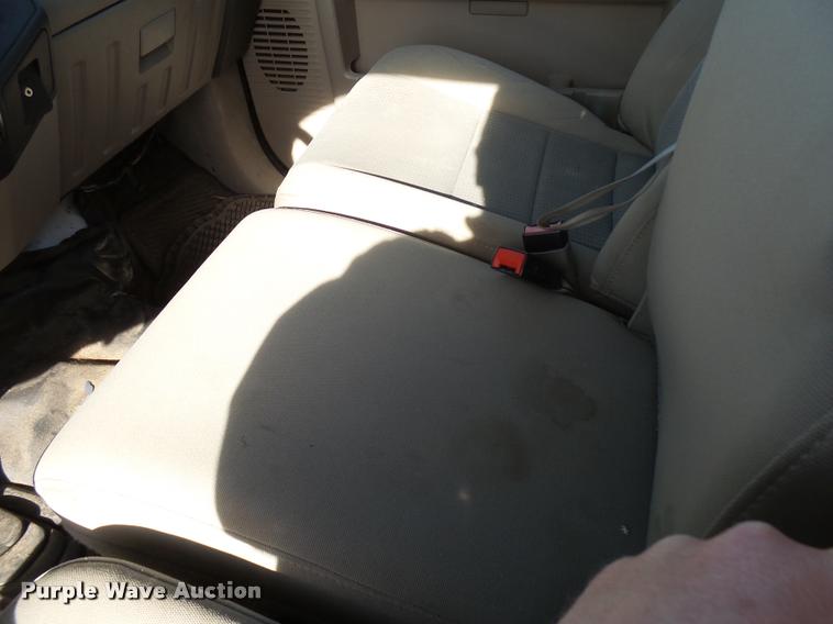 image for item DB2457 2008 Ford F350 Super Duty XL Crew Cab utility bed pickup truck