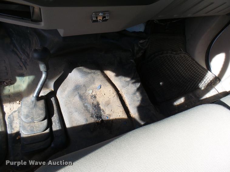 image for item DB2457 2008 Ford F350 Super Duty XL Crew Cab utility bed pickup truck