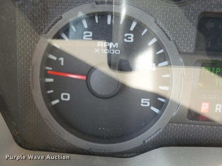 image for item DB2457 2008 Ford F350 Super Duty XL Crew Cab utility bed pickup truck