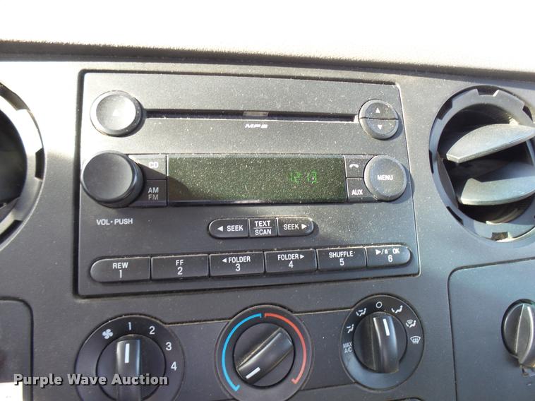 image for item DB2457 2008 Ford F350 Super Duty XL Crew Cab utility bed pickup truck